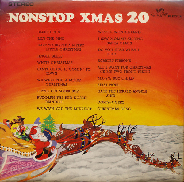 Unknown Artist - Nonstop Top 20 Christmas Party - Used Vinyl Record image 1