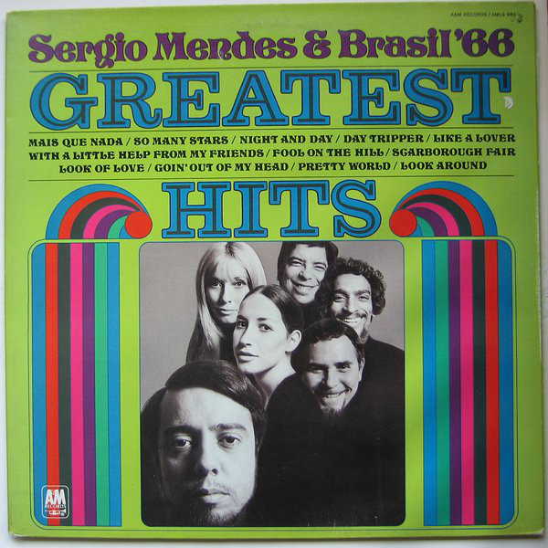 Sergio Mendes & Bras - Greatest Hits - Used Vinyl Record image 1
