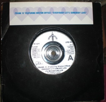 Frank K - Everybody Lets Somebody Love - Used Vinyl Record 7" image 1