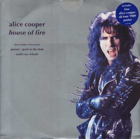 Alice Cooper - House Of Fire - Used Vinyl Record 12" image 1