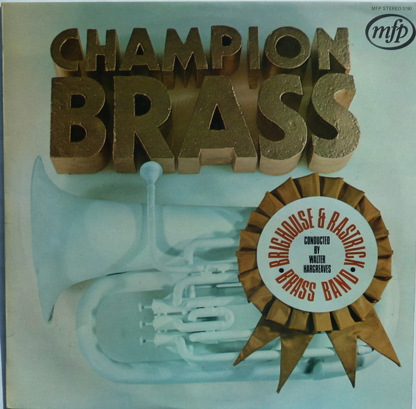 Brighouse And Rastri - Champion Brass - Used Vinyl Record image 1