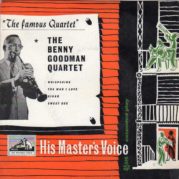 Benny Goodman Quarte - Famous Quartet - Used Vinyl Record 7" image 1