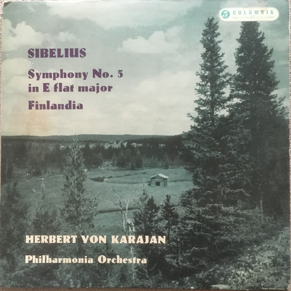 Jean Sibelius - Symphony No. 5 In E Flat Major /  Finlandia - Used Viny image 1