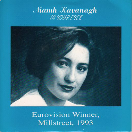 Niamh Kavanagh - In Your Eyes - Used Vinyl Record 7" image 1