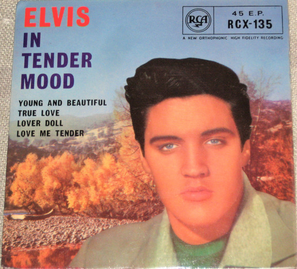 Elvis Presley - Elvis In Tender Mood - Used Vinyl Record 7" image 1