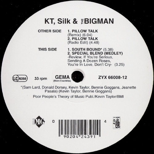 KT - Pillow Talk - Used Vinyl Record 12" image 1