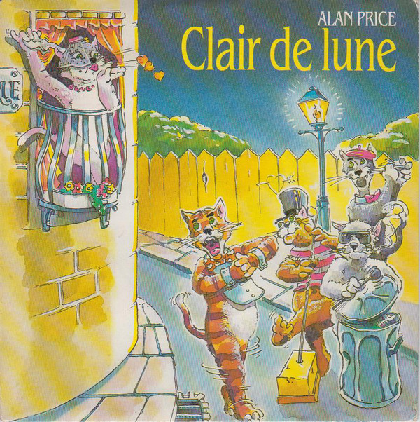 Alan Price - Clair De Lune - Used Vinyl Record 7" image 1