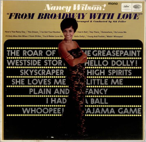 Nancy Wilson - From Broadway With Love - Used Vinyl Record image 1