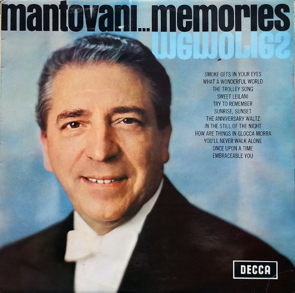 Mantovani - Memories - Used Vinyl Record image 1