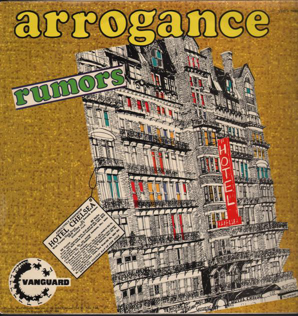 Arrogance - Rumors - Used Vinyl Record image 1