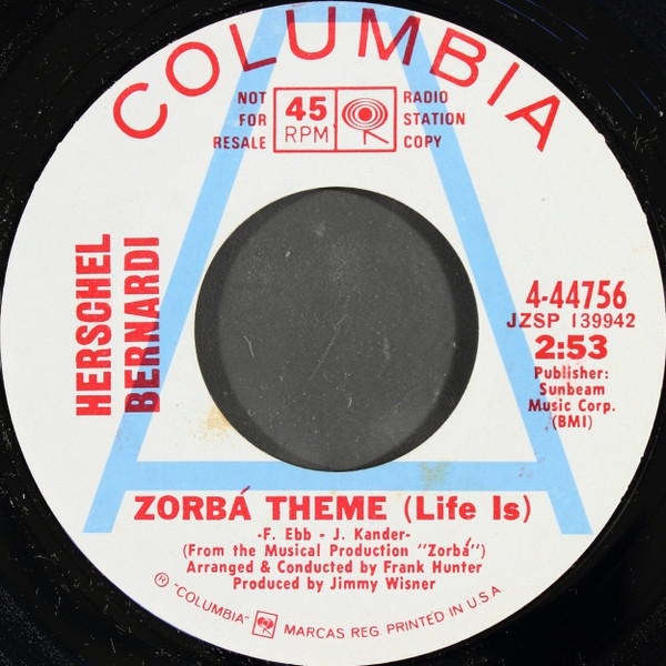 Zorba Theme (Life Is)