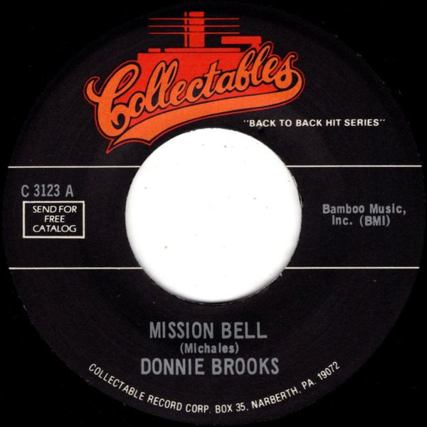 Donnie Brooks - Mission Bell / Robbin' The Cradle - Used Vinyl Record image 1