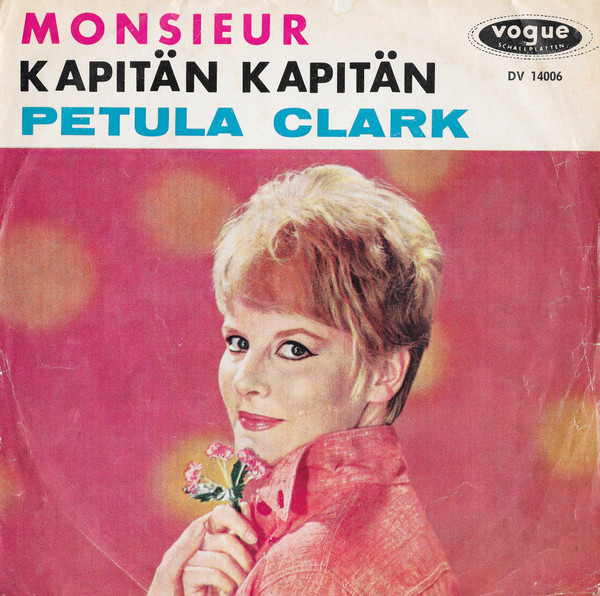 Petula Clark - Monsieur / Kapitan Kapitan - Used Vinyl Record 7" image 1