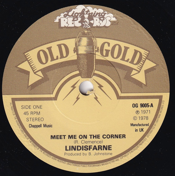 Lindisfarne - Meet Me On The Corner / Lady Eleanor - Used Vinyl Recor image 1