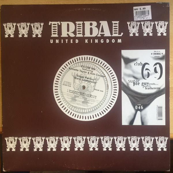 Club 69 - Sugar Pie Guy / Warm Leatherette - Used Vinyl Record 12" image 1