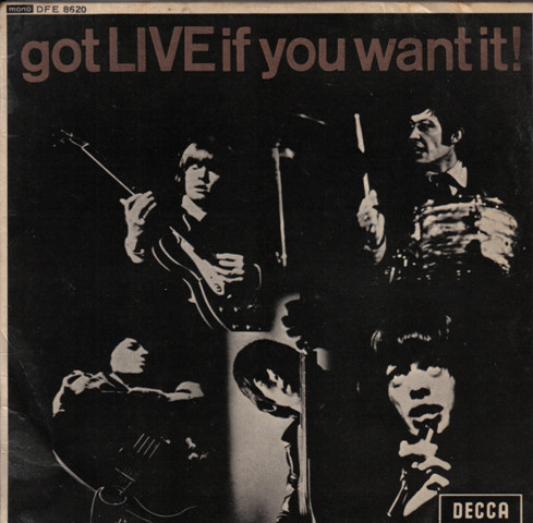 Rolling Stones - Got Live If You Want It! - Used Vinyl Record 7" image 1