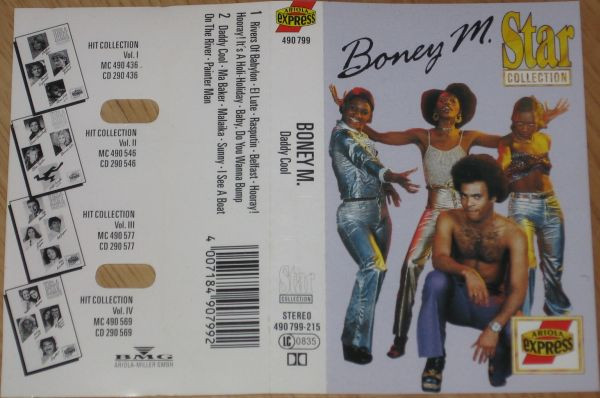 Boney M. - Star Collection - Daddy Cool - Used Cassette