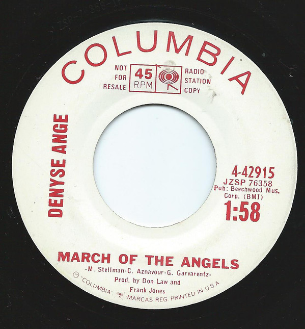 March Of The Angels / Your Hand In My Hand