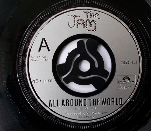 Jam - All Around The World - Used Vinyl Record 7" image 1