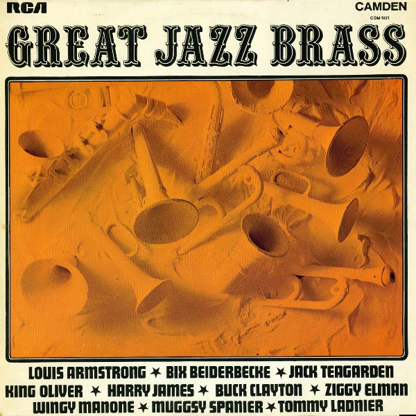 Various - Great Jazz Brass - Used Vinyl Record image 1