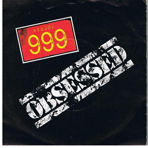 999 - Obsessed - Used Vinyl Record 7"