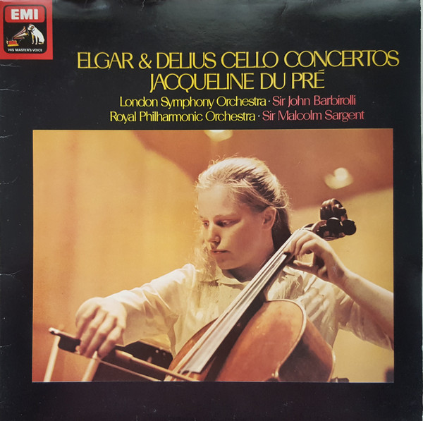 Sir Edward Elgar - Elgar & Delius Cello Concertos - Used Vinyl Record image 1