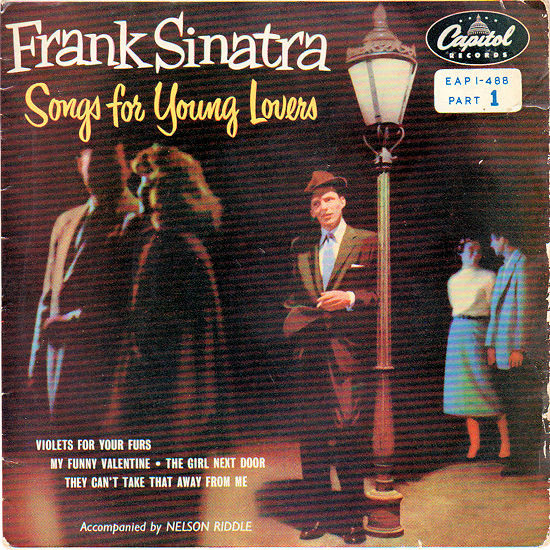 Frank Sinatra - Songs For Young Lovers - Used Vinyl Record 7" image 1