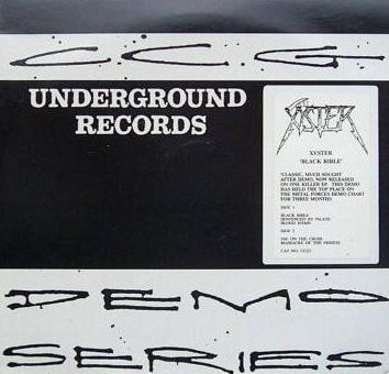 Xyster - Black Bible - Used Vinyl Record 12" image 1