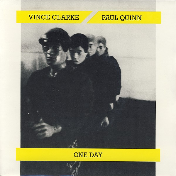 Vince Clarke - One Day - Used Vinyl Record 7" image 1