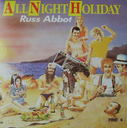 Russ Abbot - All Night Holiday - Used Vinyl Record 7" image 1