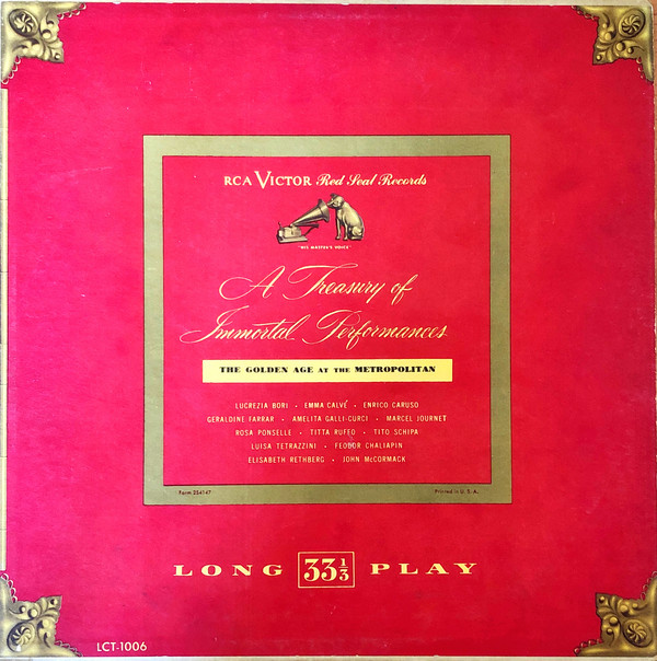 Various - Golden Age At The Metropolitan - Used Vinyl Record image 1