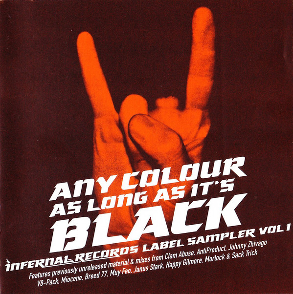 Various - Any Colour As Long As It's Black - Used CD image 1