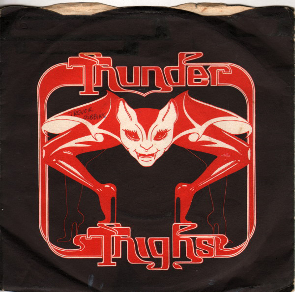 Thunderthighs - Dracula's Daughter - Used Vinyl Record 7" image 1