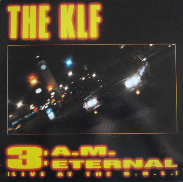 KLF - 3 A.M. Eternal (Live At The S.S.L.) - Used Vinyl Record 12" image 1