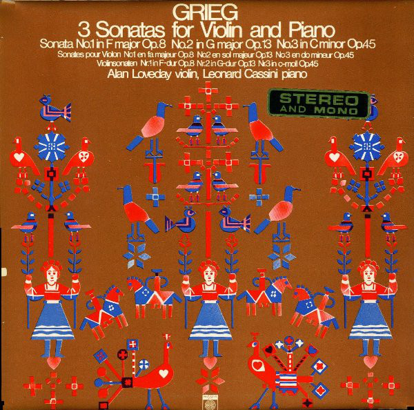 3 Sonatas For Violin And Piano