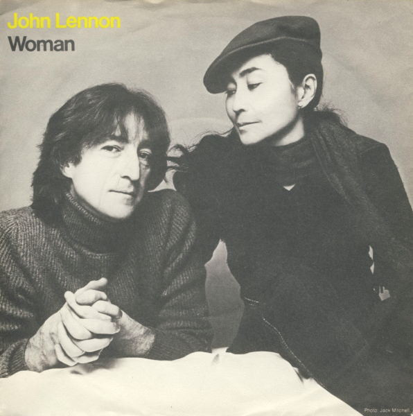 John Lennon - Woman - Used Vinyl Record 7" image 1
