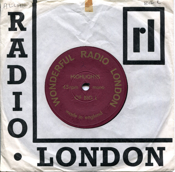 Various - Wonderful Radio London - Highlights Of Big L - Used Vinyl R image 1