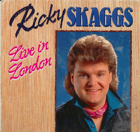 Ricky Skaggs - Live In London - Used Vinyl Record image 1