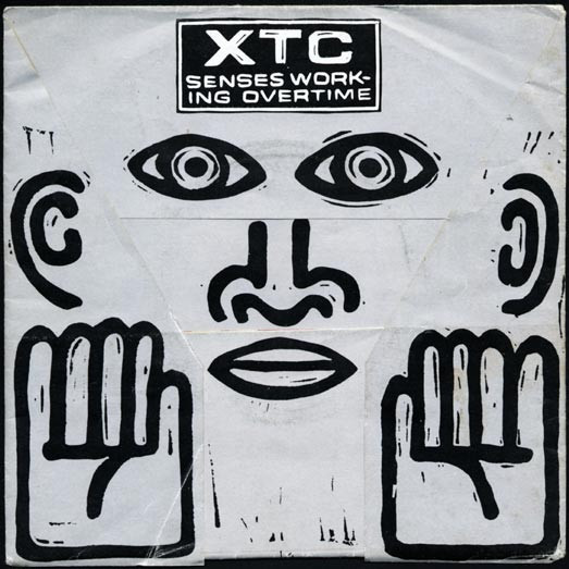 XTC - Senses Working Overtime - Used Vinyl Record 7" image 1