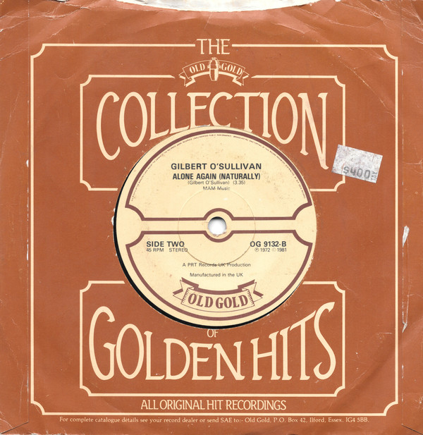 Gilbert O'Sullivan - Clair - Used Vinyl Record 7" image 1