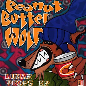 Peanut Butter Wolf - Lunar Props EP - Used Vinyl Record image 1
