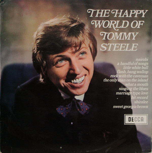 Tommy Steele - Happy World Of - Used Vinyl Record image 1