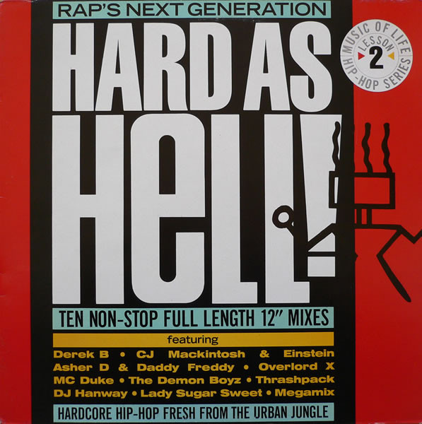Various - Hard As Hell! Rap's Next Generation - Used Vinyl Record image 1