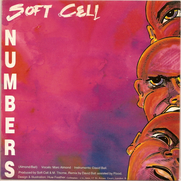 Soft Cell - Numbers / Barriers - Used Vinyl Record 7" image 1