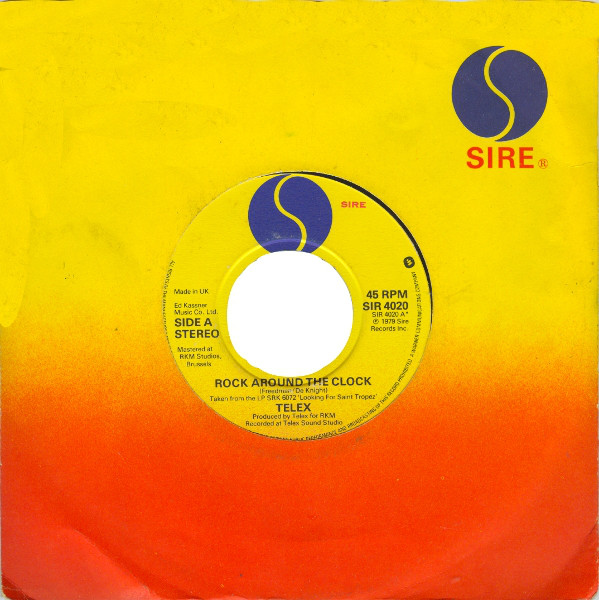 Telex - Rock Around The Clock - Used Vinyl Record 7" image 1
