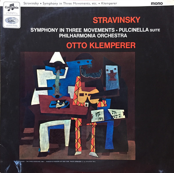 Igor Stravinsky - Symphony In Three Movements • Pulcinella Suite - Us image 1