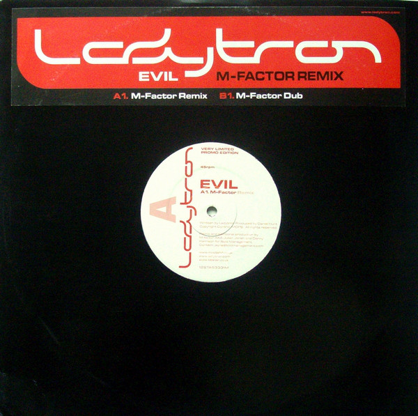 Ladytron - Evil (M-Factor Remix) - Used Vinyl Record 12" image 1