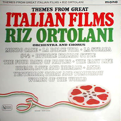 Riz Ortolani E La Su - mes From Great Italian Films - Used Vinyl Record image 1