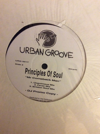 Principles Of Soul - Mr Comeback Man - Used Vinyl Record 12" image 1