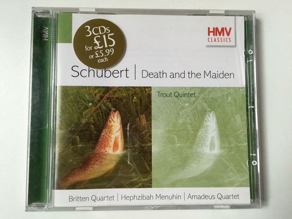 Franz Schubert - Death And The Maiden / Trout Quintet - Used CD image 1